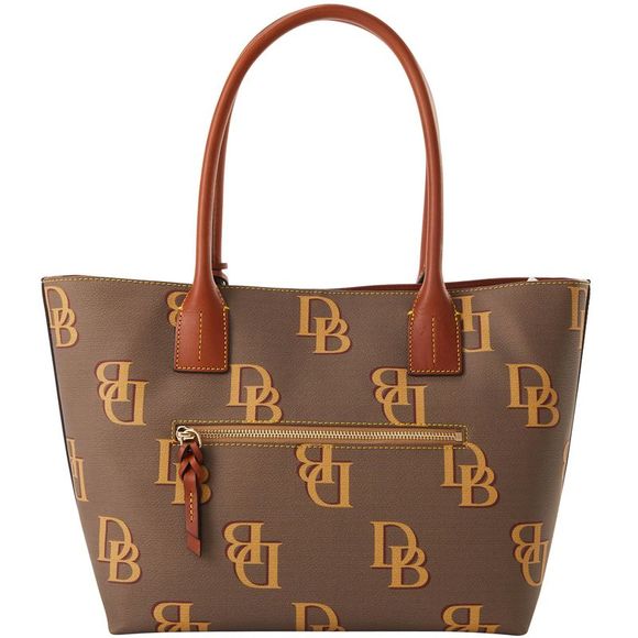 Dooney & Bourke Monogram Small Russel - Taupe - Picture 4 of 4